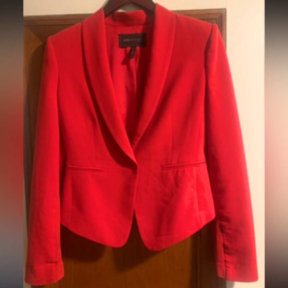 BCBG red blazer XS